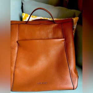 Cole Haan leather backpack